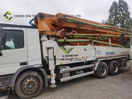 In 2012, Zoomlion 47 M Concrete Pump Truck With Large Displacement And 5 Masts