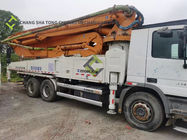 In 2012, Zoomlion 47 M Concrete Pump Truck With Large Displacement And 5 Masts