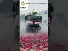 녹색 펌프 트럭