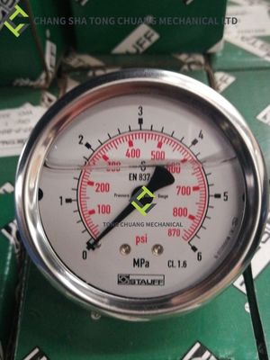 주문 콘크리트 펌프 트럭의 예비 부품 SANY 중공업 및 ZOOMLION, 압력 측정기 DS63-6MPA1019900050 online manufacture