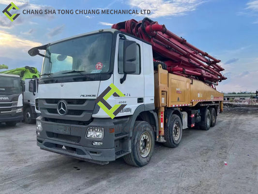 새니 중공업 SYM5449THBF 560C-8A 사용 콘크리트 펌프 트럭 335/1600kW/rpm