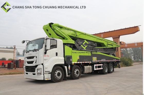 Isuzu 엔진을 가진 교량 58 미터 구체 펌프 트럭 4