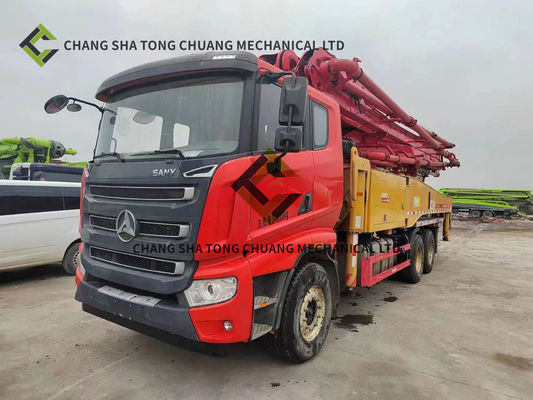 2021년 Sany SYM5350THB1E 차시 49 M 콘크리트 펌프 트럭 5 실린더 5 마스트