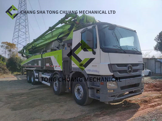 줌리온 ZLJ5440THBBF 56X-6 RZ 메르세데스 벤츠 중고용 콘크리트 펌프 트럭 4 축 56M